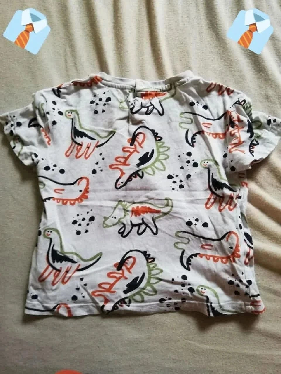 Gémo T-shirt baby krokodil 24 maanden Goede staat speels goedkoop – photo 2